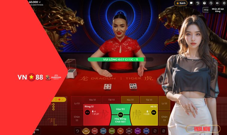 Dragon Tiger - Game Chơi Siêu Chất, Dễ Dàng Thắng Lớn Tại VN88 3 Các bước tham gia chơi game rồng hổ đơn giản tại nhà cái VN88