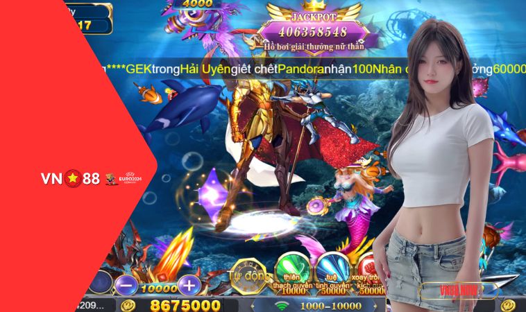 Bắn Cá Siêu Thị VN88 - Game Đồ Họa Hấp Dẫn Số 1 Thị Trường 3 Game bắn cá mang thiết kế 3D độc đáo, tính năng hiện đại