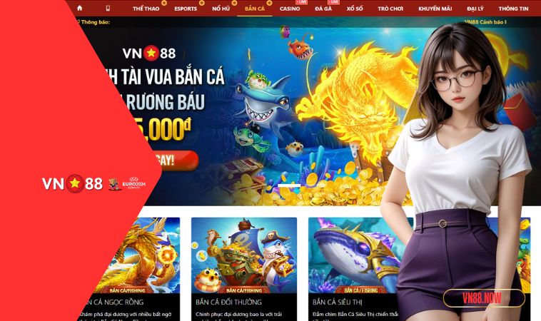Top Game Bắn Cá VN88 - Chơi Là Mê, Rinh Thưởng Cực Phê 2025 2 Những game bắn cá siêu chất nên thử tại nhà cái VN88