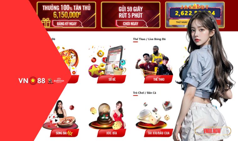 Thưởng Tân Thủ Tại Jili Slots Đến 1,000 Gift Code - Săn Ngay Kẻo Lỡ 2 VN88 nền tảng cá cược uy tín số 1 châu Á